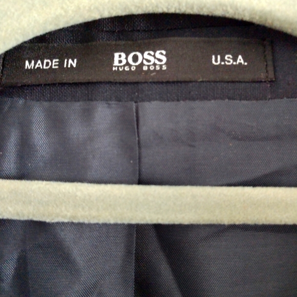 Hugo Boss Men's NWT The Grand Central Black Business Blazer Suit Jacket Coat 40L - Picture 8 of 12
